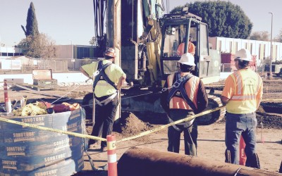 The Cerritos College Fine Arts & CIS/Math Building Project is Underway