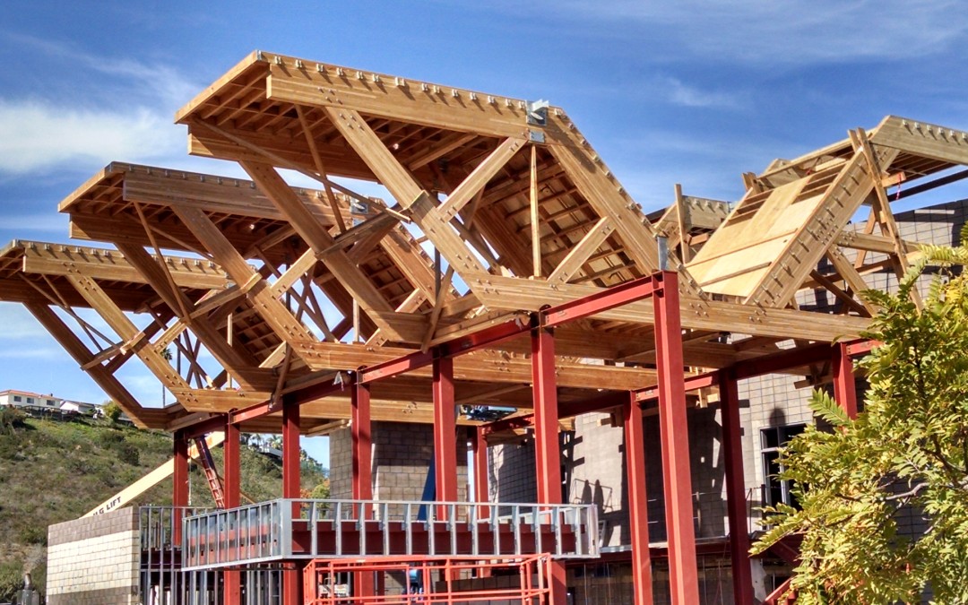 Architectural Trusses Touch Down